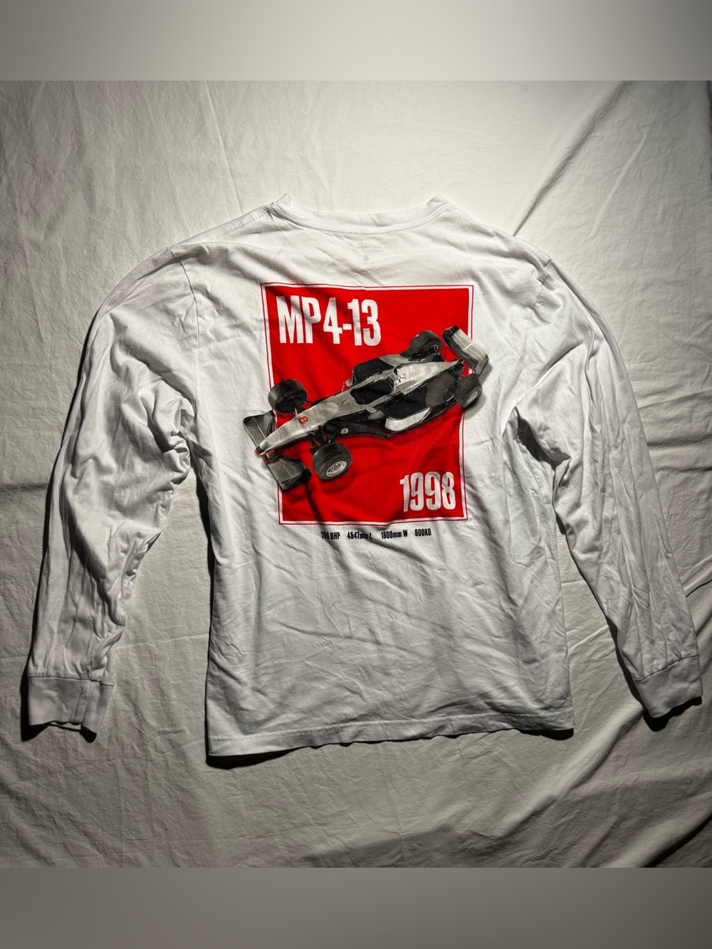 McLaren Motorsports Graphic Long-Sleeve Shirt Size Large - MP4-13 1998